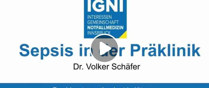 Bild: Livevortrag: Sepsis in der Präklinik