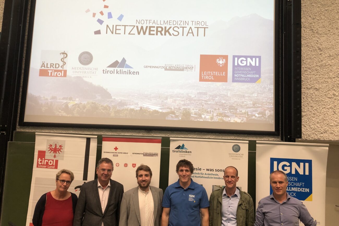 Bild: Erfolgreicher Start für die NetzWERKstatt Notfallmedizin Tirol