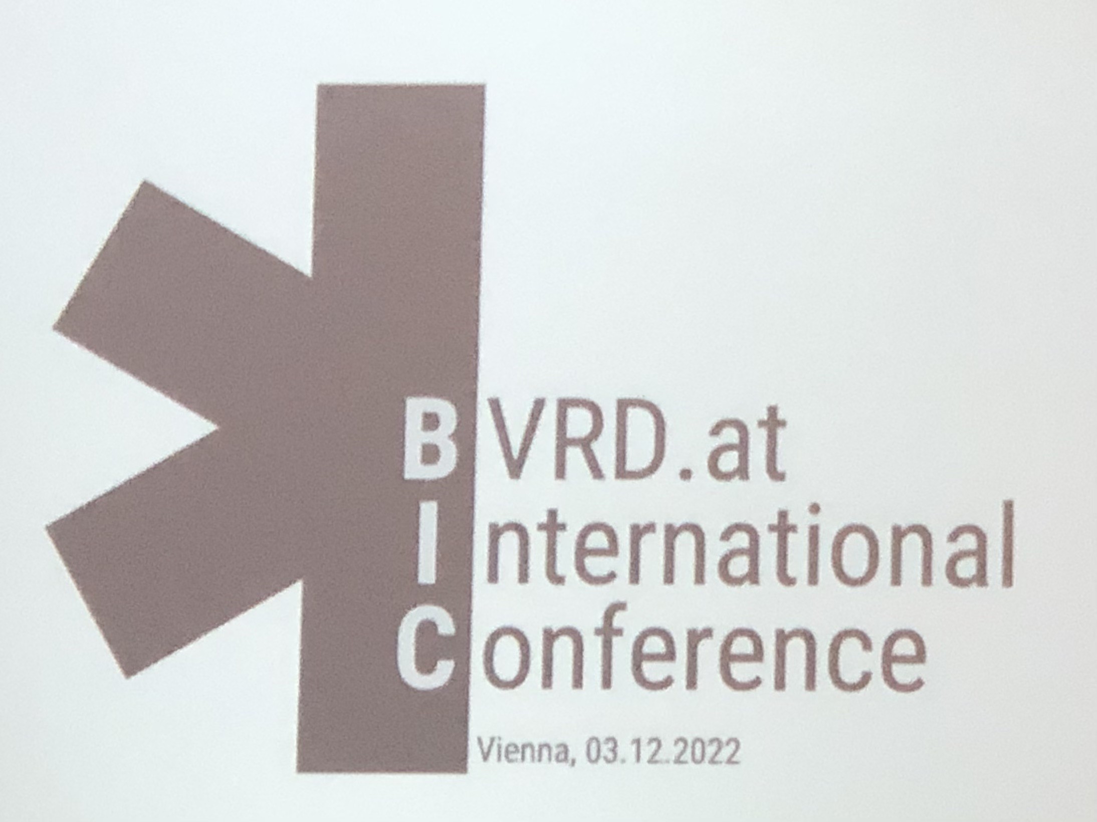 Bild: BVRD International Conference #BIC22