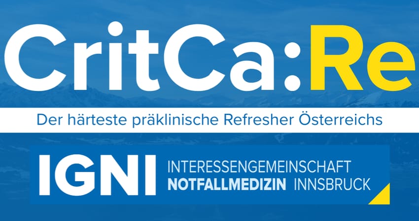 Bild: CritCa:Re - Der härteste präklinische Refresher Österreichs